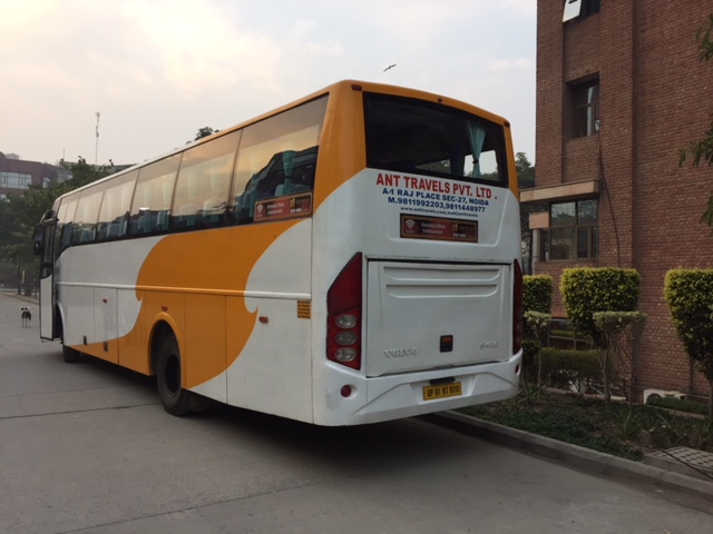 Bus Hire in Noida for Local & Outstation