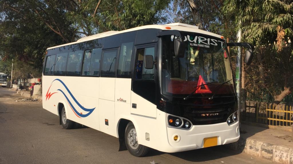 Luxury Bus Hire in Delhi NCR - Jewar Airport