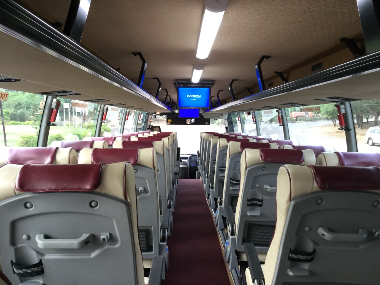 Luxury Volvo Bus Rental from Aligarh to Ayodhya Ram Mandir with BharatBenz Coach and Mini Bus by ANT Travels